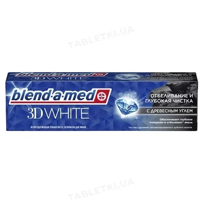 Зубна паста Blend-a-med 3D White Відбілювання та глибока чистка, 100 мл