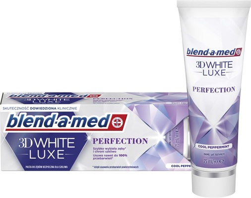 Зубная паста Blend-a-med 3D White Luxe Совершенство, 75 мл