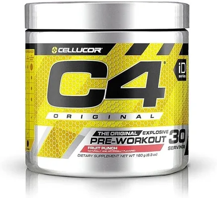 Передтренувальний комплекс Cellucor C4 Original фруктовий пунш, 195 г