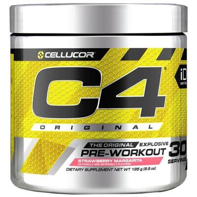 Предтренерировочный комплекс Cellucor C4 Original Strawberry Margarita, 195г