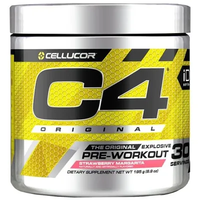 Передтренувальний комплекс Cellucor C4 Original полунична маргарита, 195 г