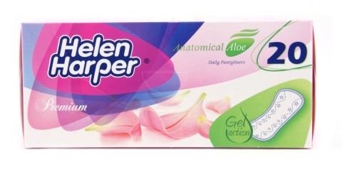 Прокладки ежедневные Helen Harper Premium Anatomical Aloe, 20 штук