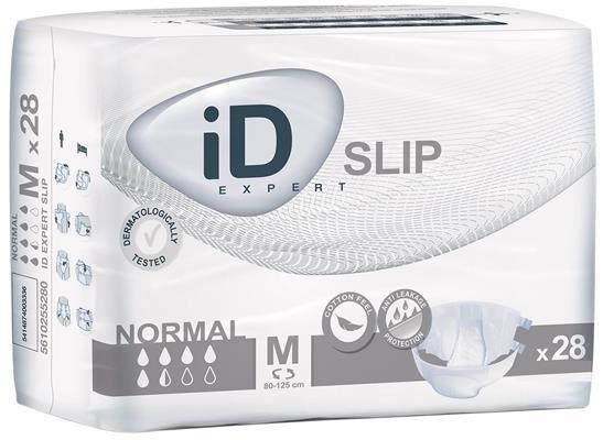 Подгузники для взрослых iD Expert Slip Normal M, 80-125 см, 28 штук