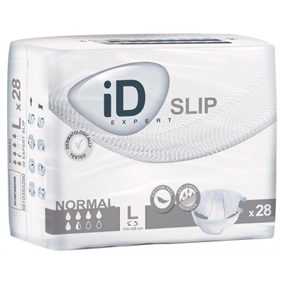 Подгузники для взрослых iD Expert Slip Normal L, 115-155 см, 28 штук