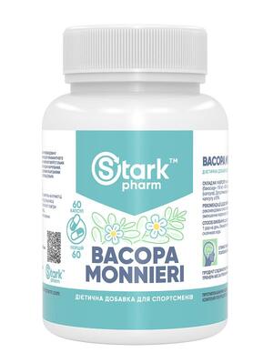 Бакопа Монье Stark Pharm Bacopa Monnieri 500 мг, 60 капсул
