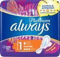 Прокладки гигиенические Always Platinum Normal, 3 капли, 1 размер, 8 шт