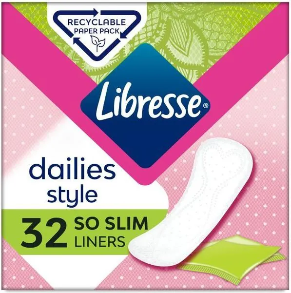 Прокладки щоденні гігієнічні Libresse Dailies Style So Slim, 32 шт