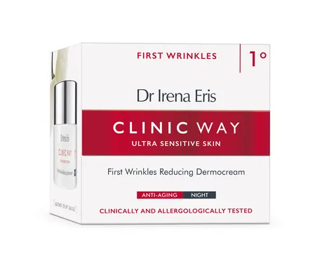 Крем для обличчя Dr.Irena Eris Clinic Way Зменшення перших зморшок нічний - 1°, 50 мл