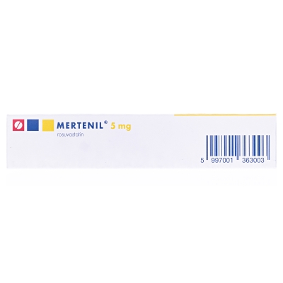 Мертенил таблетки, п/плен. обол. по 5 мг №30 (10х3)