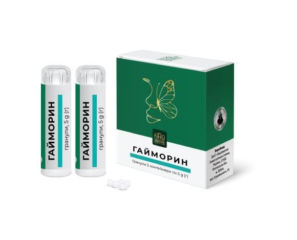 Гайморин гранулы по 5 г №2 в конт. с дозат.