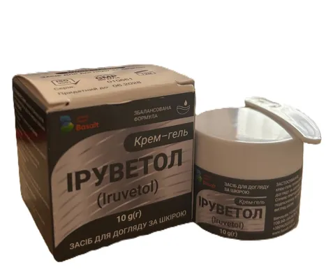 Іруветол (ДЛЯ ТВАРИН) крем-гель, 10 г