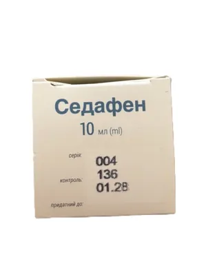 Седафен краплі для котів, 10 мл