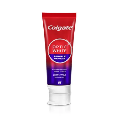 Зубна паста Colgate Optic White Фіолетовий Ефект Відбілювання, 75 мл