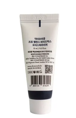 Крем для обличчя Dr.Ceuracle Pro Balance Biotics Moisturizer зволожуючий з пробіотиками, 15 мл