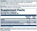 Магний глицинат Solaray Magnesium Glycinate 350 мг, 120 капсул
