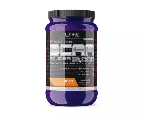 Аминокислота Universal Nutrition BCAA Powder 12000, апельсин, 30 порций 228 г