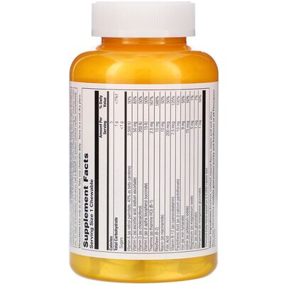 Витаминно-минеральный комплекс Thompson Children's Chewable, 120 жевательных таблеток
