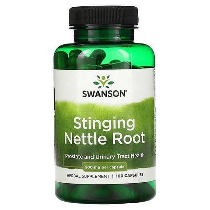 Кропиви коріння Swanson Stinging Nettle Root капсули по 500 мг №100