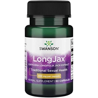 Эврикомы экстракт Swanson LongJax Eurycoma Longifolia Jack, 30 капсул