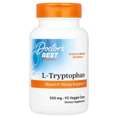 L-триптофан Doctor's Best L-Tryptophan капсули по 500 мг №90