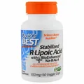 R-ліпоєва кислота Doctor's Best R-Lipoic Acid з біопосиленим Na-RALA капсули по 100 мг №60