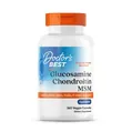 Глюкозамін хондроїтин МСМ Doctor's Best Glucosamine Chondroitin MSM with OptiMSM, 360 вегетаріанських капсул