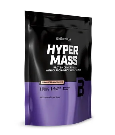 Гейнер Biotech Hyper Mass полуниця, 1 кг