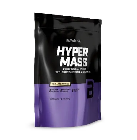 Гейнер Biotech Hyper Mass ваніль, 1 кг