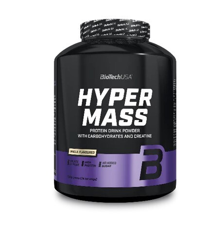 Гейнер Biotech Hyper Mass vanilla, 2,27 кг