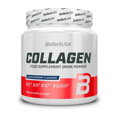 Колаген Biotech Collagen чорна малина, 300 г