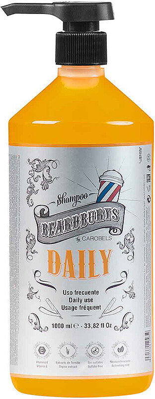 Шампунь Beardburys Daily для волосся для частого використання, 1000 мл