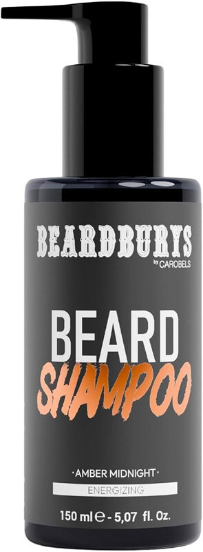 Шампунь для бороды Beardburys Amber Midnight энергетический, 150 мл