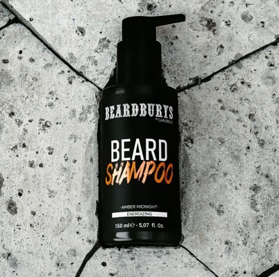 Шампунь для бороды Beardburys Amber Midnight энергетический, 150 мл