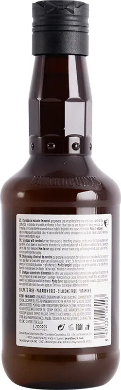 Шампунь Beardburys Essentials Refreshing для волосся зволожувальний освіжаючий, 250 мл