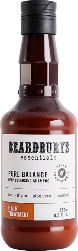 Шампунь Beardburys Essentials Pure Balance для волос против перхоти, 250 мл