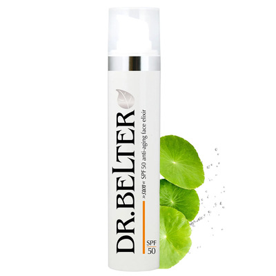 Еліксир для обличчя Dr.Belter Sun Сонцезахисний з SPF 50 антивіковий, 50 мл