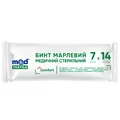 Бинт марлевий стерильний MedTextile медичний 7 м х 14 см