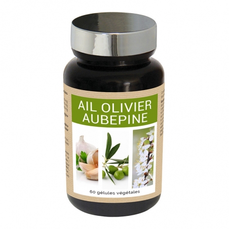 Чеснок + лист оливы + цветы боярышника Nutri Expert Ail Olivier Aubepine, 60 капсул