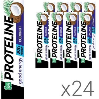 Батончик протеїновий ProteLine Fresh Box з кокосом глазурований, 24 ...