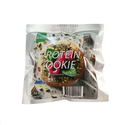 Печиво протеїнове Craft Whey Protein Cookie малина, 60 г