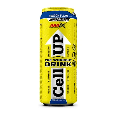 Передтренувальний комплекс Amix Nutrition CellUP Pre Workout Drink полум'я дракона, 500 мл