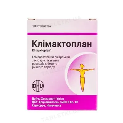 Клімактоплан таблетки №100 (20х5)