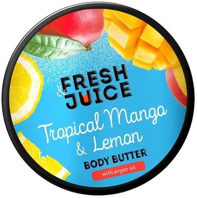 Крем- масло для тіла Fresh Juice Tropical Mango & Lemon, 200 мл