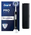 Електрична зубна щітка + футляр Oral-B Pro 1 Black чорна, 1 штука