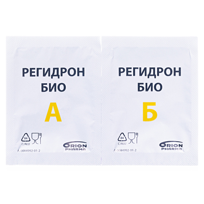 Регидрон Био порошок д/внут. прим., 5 парных саше
