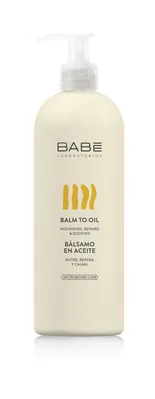 Бальзам-масло для тіла Babe Laboratorios Емоліент-трансформер, 500 мл