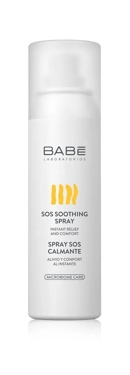 Спрей Babe Laboratorios SOS заспокійливий для подразненої та атопічної шкіри, 125 мл