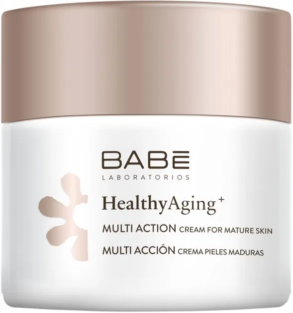 Крем для обличчя Babe Laboratorios Healthy Aging+ мультифункціональний для дуже зрілої шкіри 60+, 50 мл