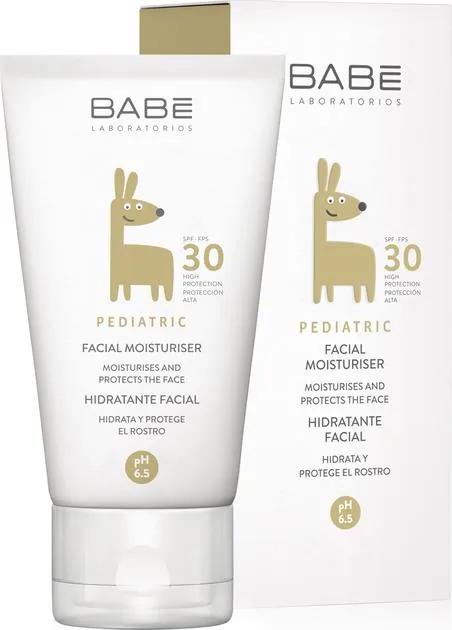 Крем для обличчя Babe Laboratorios Pediatric SPF30 дитячий зволожуючий, 50 мл
