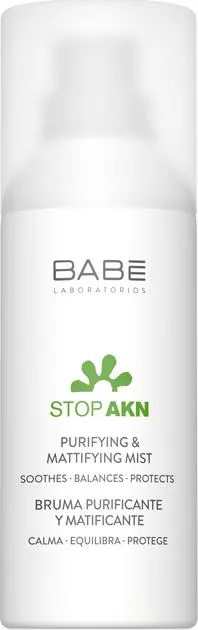 Спрей Babe Laboratorios Stop Akn матуючий зволожуючий для усунення та профілактики висипань, 75 мл
